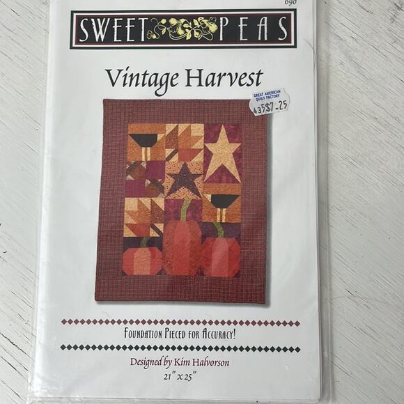 Bundle of three fall quilting patterns - Picture 3 of 4
